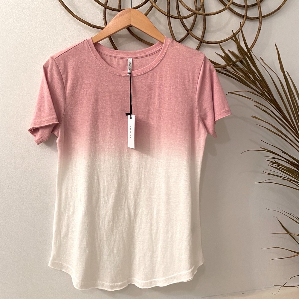 Z Supply dip dye T-shirt NWT never worn